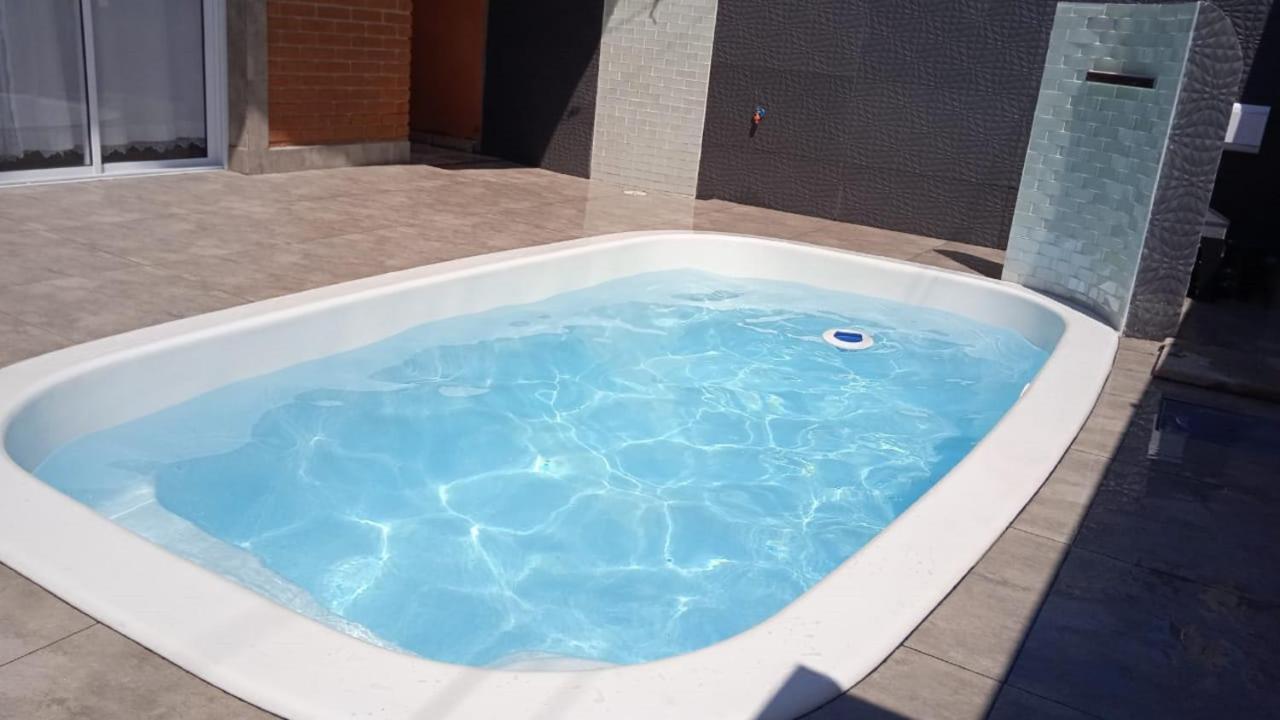 הוילה Peruíbe Casa Completa Com Piscina A 300 Metros Do Mar מראה חיצוני תמונה