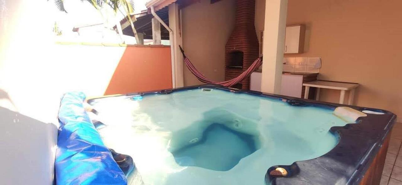 הוילה Peruíbe Casa Completa Com Piscina A 300 Metros Do Mar מראה חיצוני תמונה